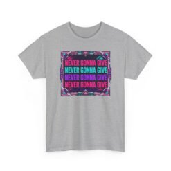Never Gonna Give Loop - Unisex T-Shirt – Funny Rickroll - Internet Meme - Image 13