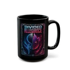 Divided Allegiance - Black Mug – One Mug, Two Galaxies - Sci-Fi - Image 8