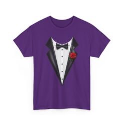 Tuxedo - Unisex T-Shirt – Funny Fake Tuxedo Costume - Formal Party Tee - Image 20