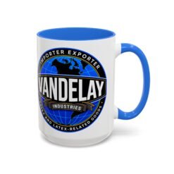 Vandelay Industries - Color Accent Mug – Seinfeld Inspired - George Costanza - Image 29