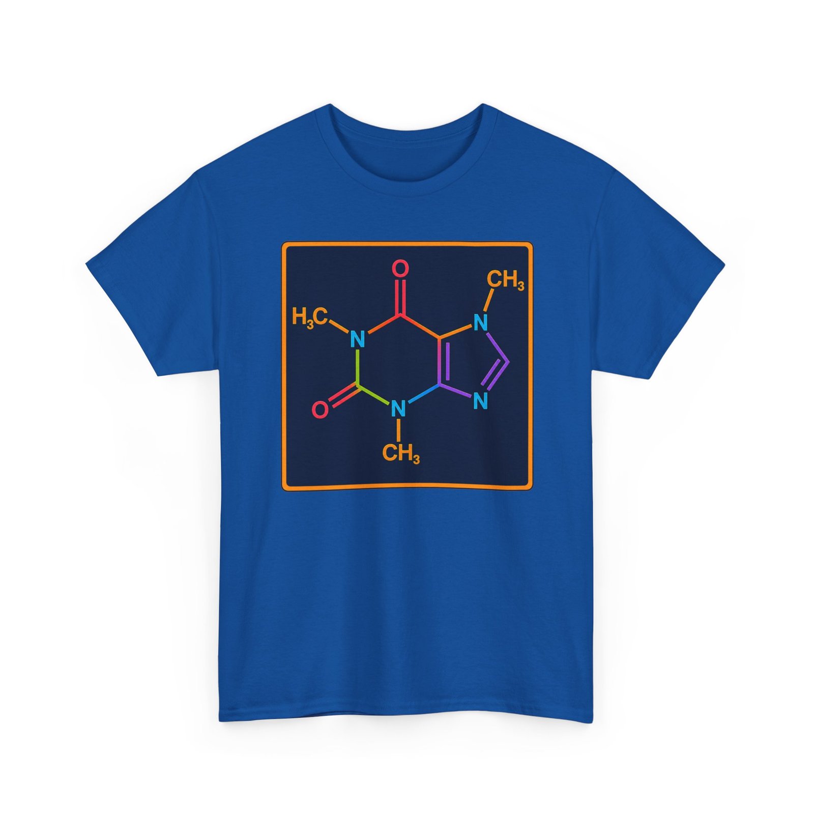 Caffeine Molecule - Unisex T-Shirt – Fuel Your Brain in Style - Image 17