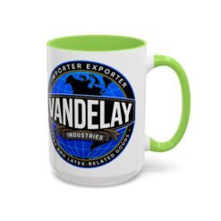 Vandelay Industries - Color Accent Mug – Seinfeld Inspired - George Costanza - Image 35