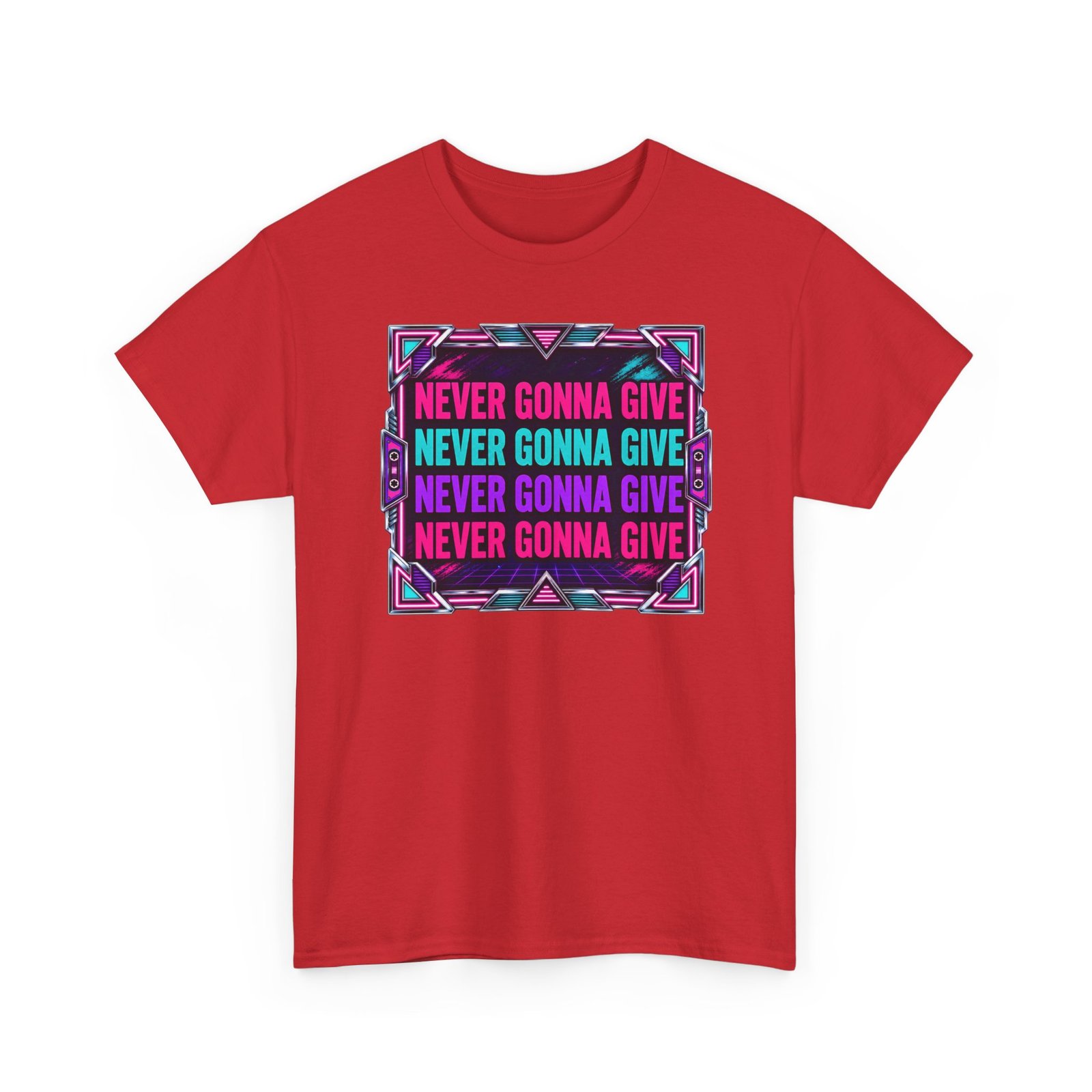 Never Gonna Give Loop - Unisex T-Shirt – Funny Rickroll - Internet Meme - Image 20