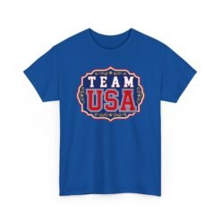 Team USA - Unisex T-Shirt – Patriotic American Pride - Red, White and Blue - Sports Fan - Image 25