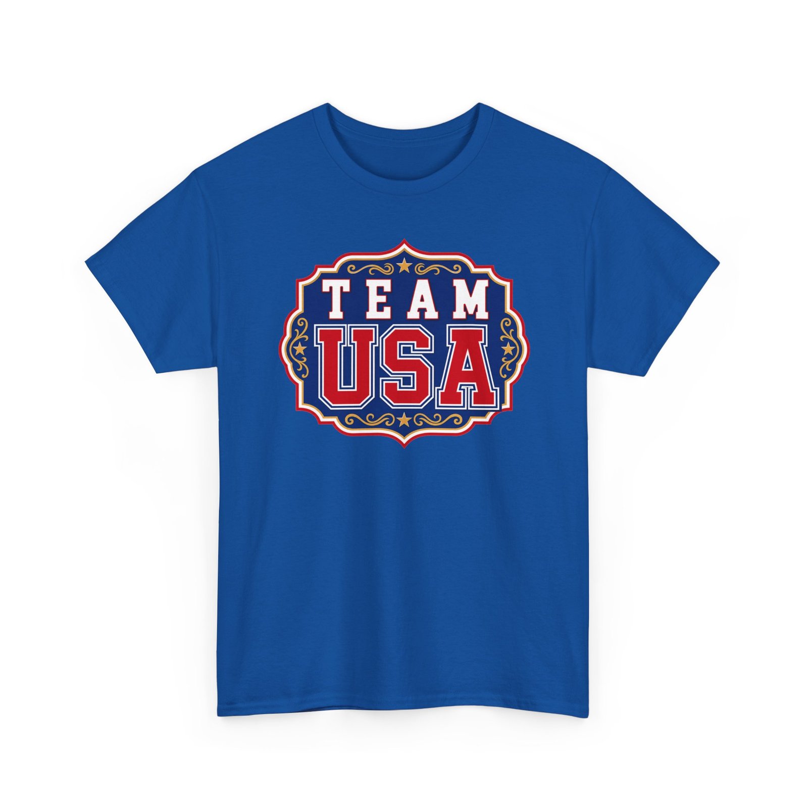 Team USA - Unisex T-Shirt – Patriotic American Pride - Red, White and Blue - Sports Fan - Image 25