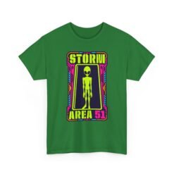 Storm Area 51 - Unisex T-Shirt – Alien UFO Meme - Conspiracy Humor