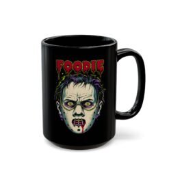 Foodie Hannibal Lecter - Black Mug – Funny Horror - Image 7