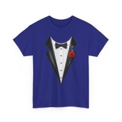 Tuxedo - Unisex T-Shirt – Funny Fake Tuxedo Costume - Formal Party Tee - Image 22