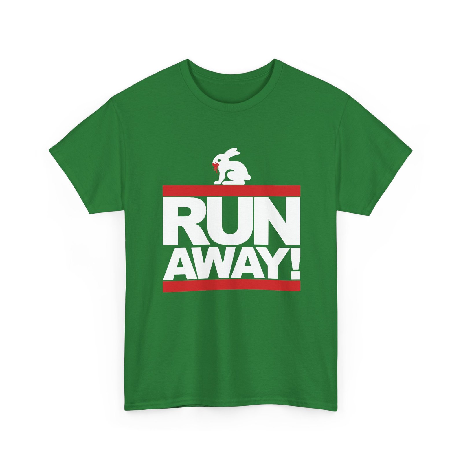 Run Away Rabbit - Unisex T-Shirt – Monty Python - Killer Rabbit - Retro Hip-Hop Style - Image 8