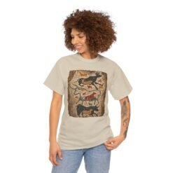 Alternative view of Cave Art Bulls - Unisex T-Shirt – Ancient Style, Modern Vibes
