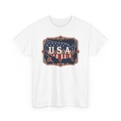 U.S.A. - Unisex T-Shirt – Patriotic - United States Map - Image 20