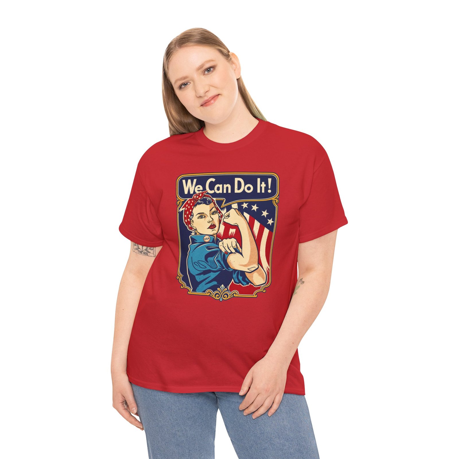 We Can Do It! - Unisex T-Shirt – Classic Strength, Timeless Style - Image 4