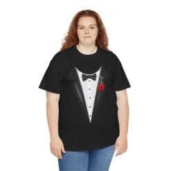 Tuxedo - Unisex T-Shirt – Funny Fake Tuxedo Costume - Formal Party Tee - Image 16
