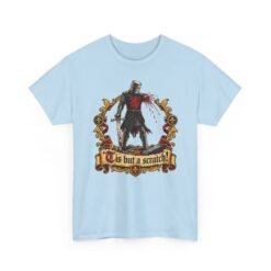 'Tis But A Scratch - Unisex T-Shirt – Funny Monty Python and the Holy Grail - Black Knight - Image 21