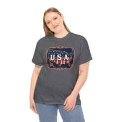 U.S.A. - Unisex T-Shirt – Patriotic - United States Map - Image 7