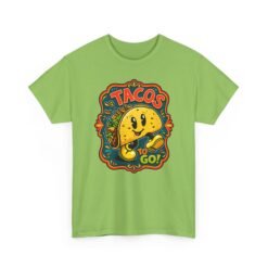 Tacos To Go - Unisex T-Shirt – Cute Kawaii Running Taco - Funny Foodie Tee - Image 28