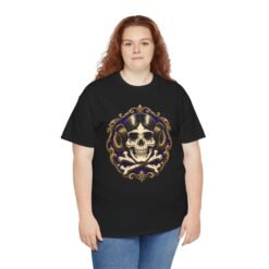 Rebel Skull - Unisex T-Shirt – Space Princess - Jolly Roger Punk Skull - Image 6