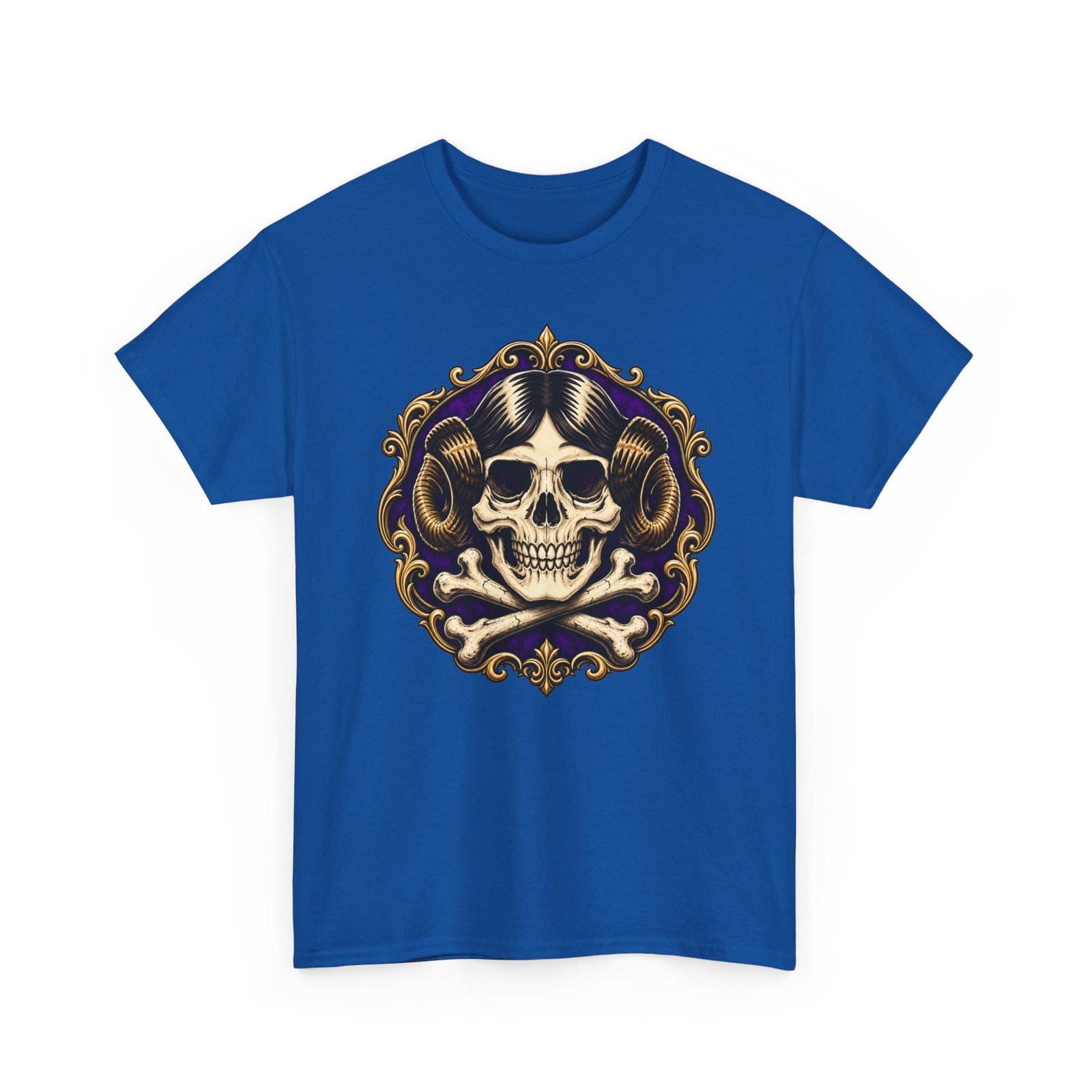 Rebel Skull - Unisex T-Shirt – Space Princess - Jolly Roger Punk Skull - Image 17