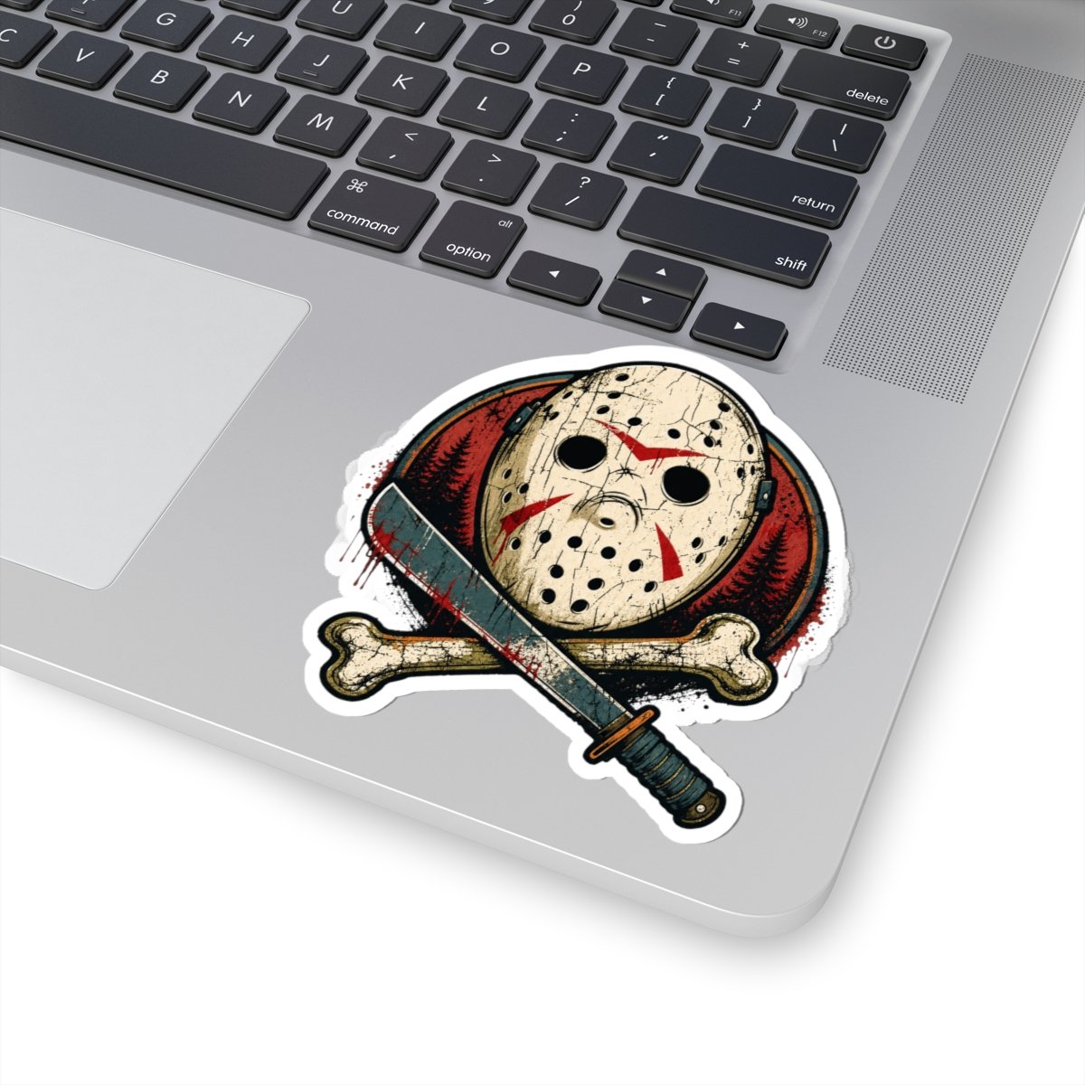Camp Slasher - Indoor Sticker – Jason Voorhees - Friday the 13th - Horror Jolly Roger Decal - Image 20