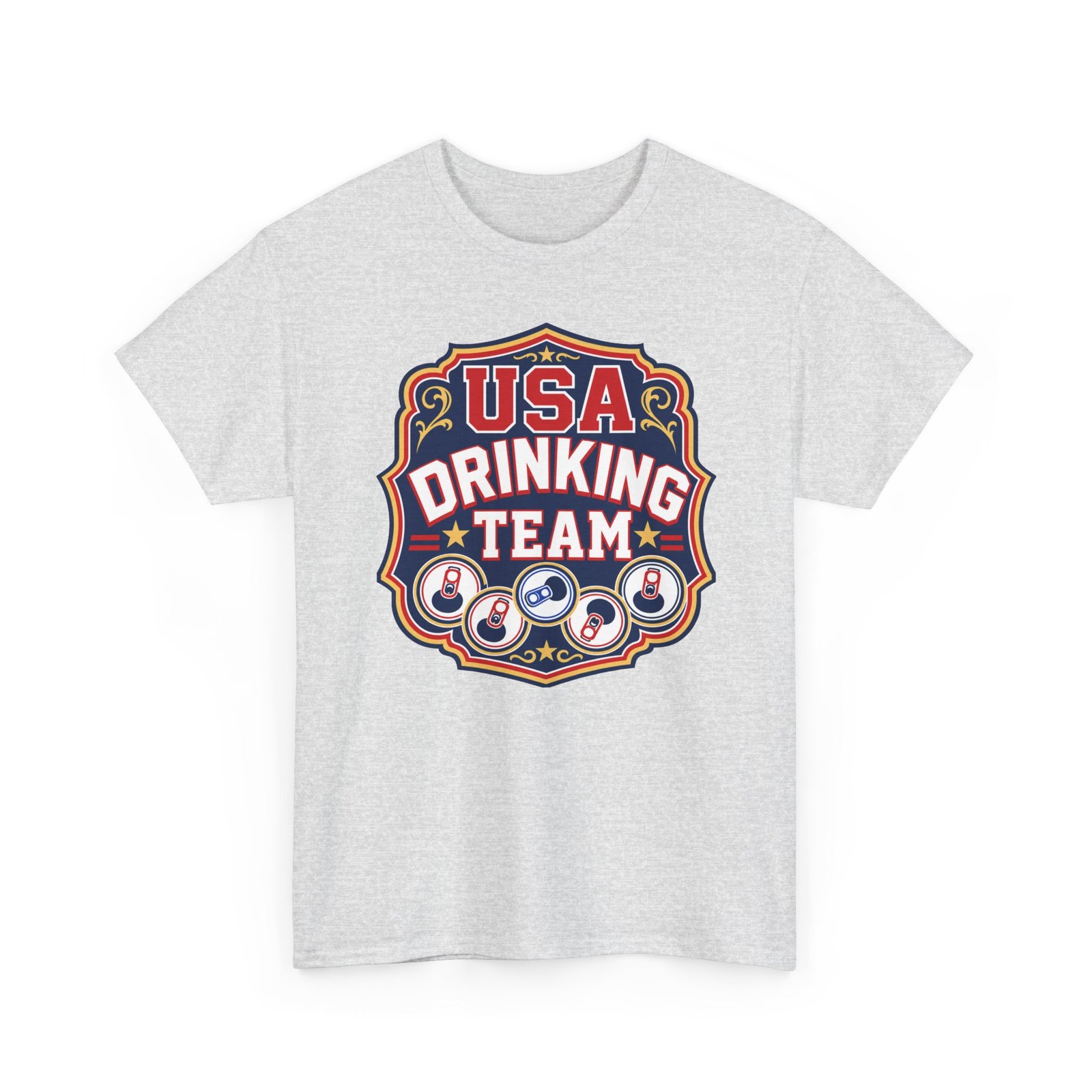 USA Drinking Team - Unisex T-Shirt – Funny Patriotic - Beer Drinking - Image 20