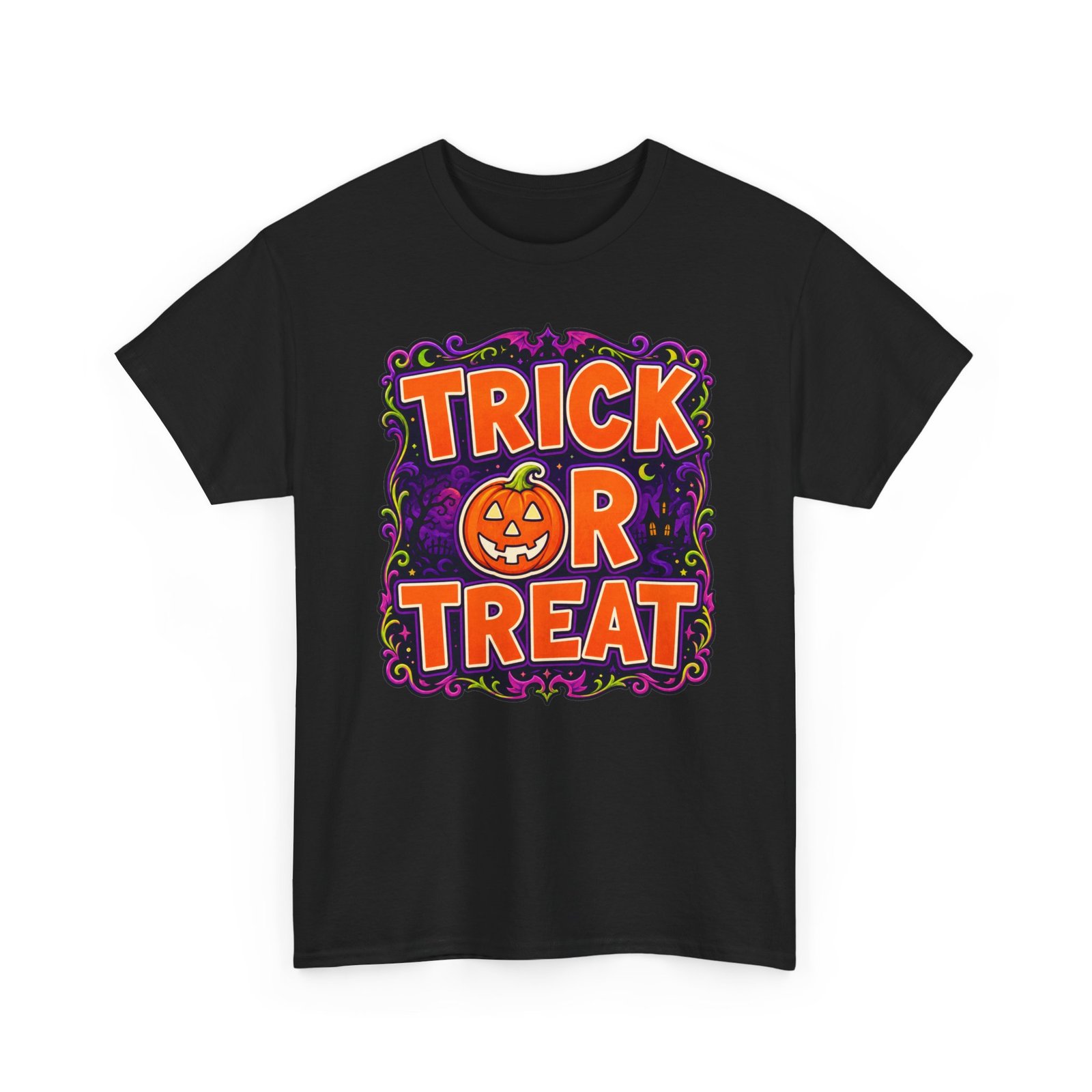 Trick or Treat - Unisex T-Shirt – Classic Halloween - Spooky Season