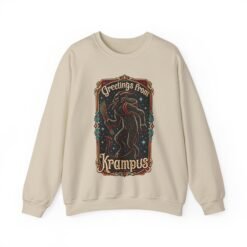 Greetings From Krampus - Unisex Sweatshirt – Cozy with a Side of Creepy - Image 15