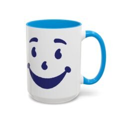 Kool-Aid Man Face - Color Accent Mug – Retro - Oh Yeah - Image 33
