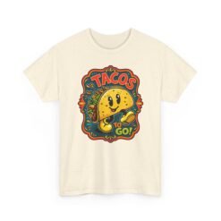 Tacos To Go - Unisex T-Shirt – Cute Kawaii Running Taco - Funny Foodie Tee