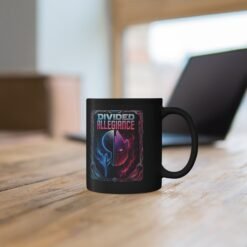 Divided Allegiance - Black Mug – One Mug, Two Galaxies - Sci-Fi - Image 5