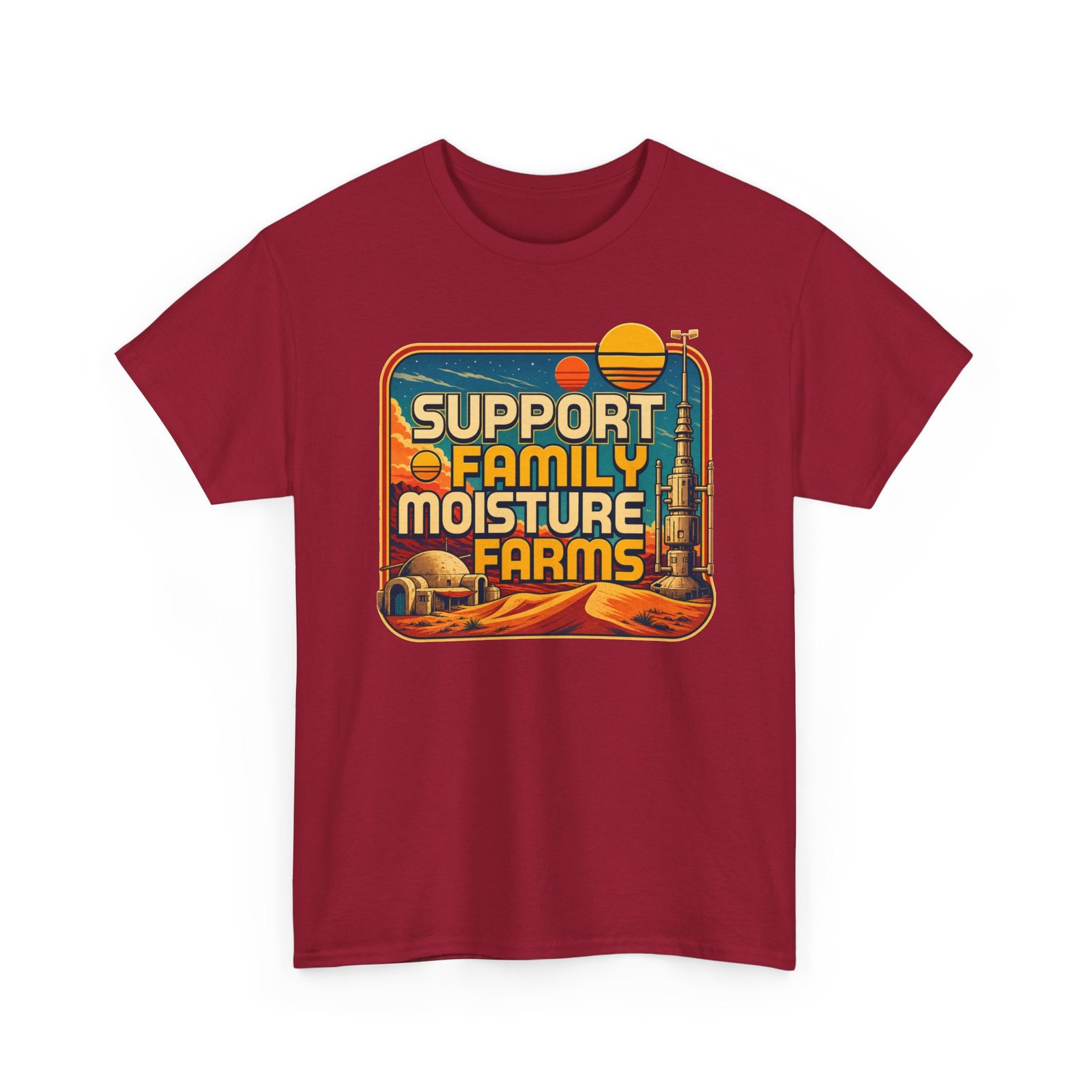 Support Family Moisture Farms - Unisex T-Shirt – Desert Roots, Galactic Pride - Image 21