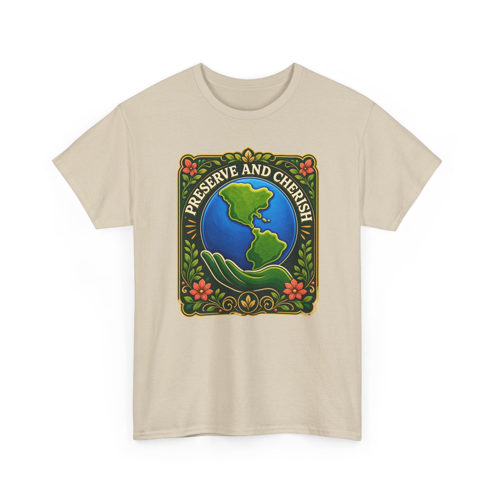 Preserve and Cherish - Unisex T-Shirt – Earth, Nature and Conservation - Image 17