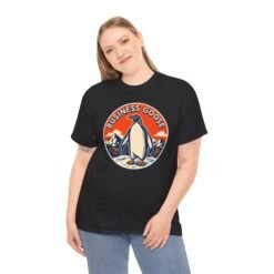 Business Goose - Unisex T-Shirt – Funny Penguin Office - Corporate Humor - Image 6