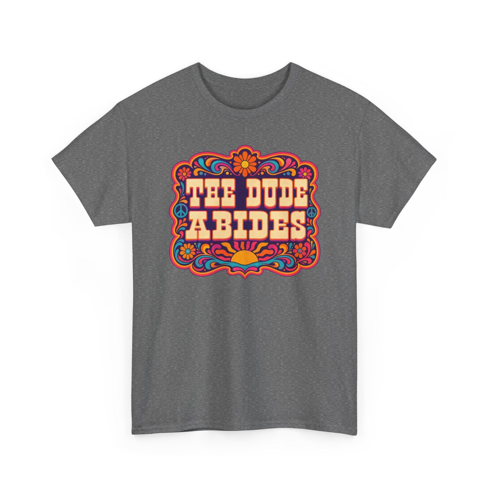 The Dude Abides - Unisex T-Shirt – Funny Big Lebowski Movie Quote - Bowling Tee - Image 26