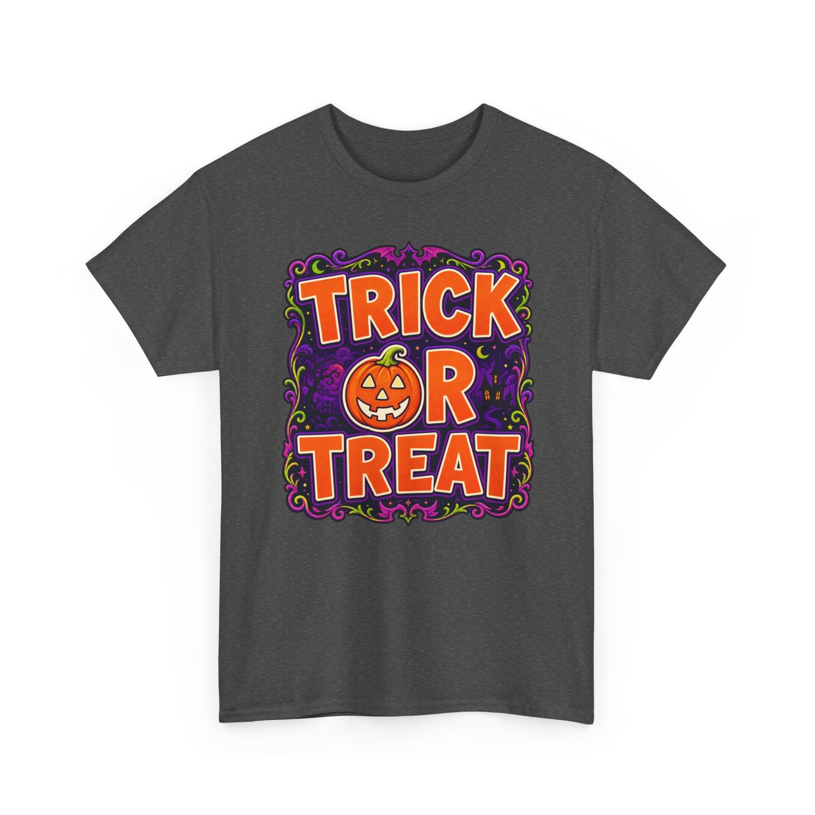 Trick or Treat - Unisex T-Shirt – Classic Halloween - Spooky Season - Image 14