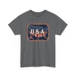 U.S.A. - Unisex T-Shirt – Patriotic - United States Map