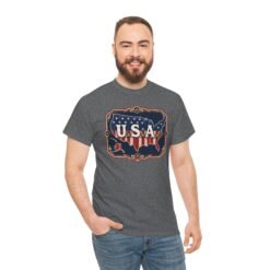 U.S.A. - Unisex T-Shirt – Patriotic - United States Map - Image 8