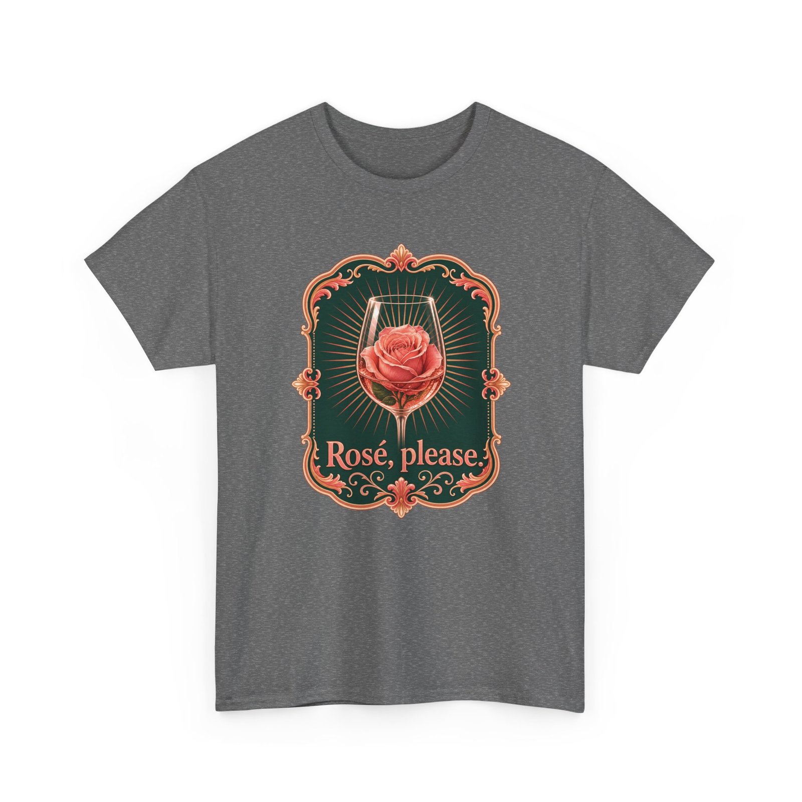 Rosé, Please - Unisex T-Shirt – Chic Wine Lover - Image 23