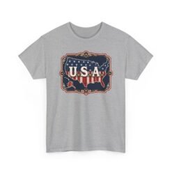 U.S.A. - Unisex T-Shirt – Patriotic - United States Map - Image 21