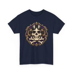 Rebel Skull - Unisex T-Shirt – Space Princess - Jolly Roger Punk Skull - Image 18