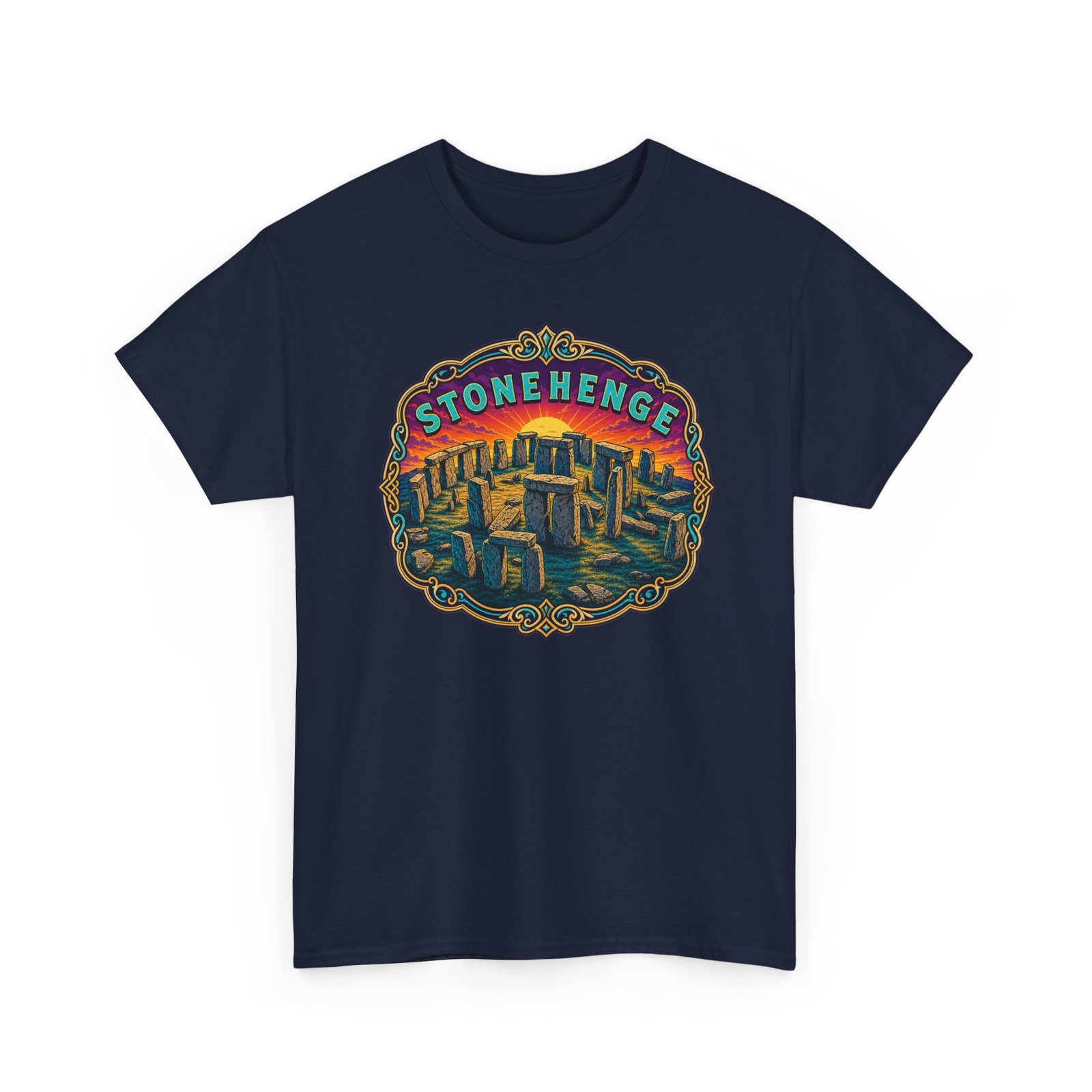 Stonehenge - Unisex T-Shirt – Ancient Monument, Archaeology - History Lover - Image 23