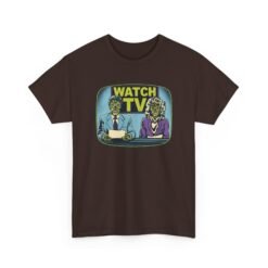 Watch TV - Unisex T-Shirt – They Live, Alien News - Retro Sci-Fi Horror - Image 11
