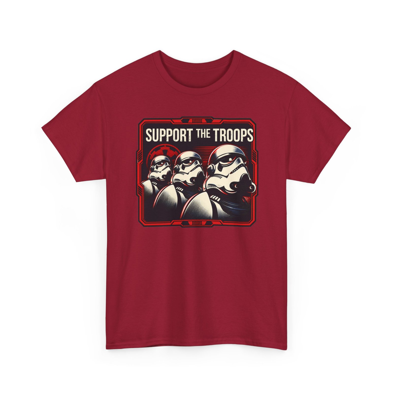 Support the Troops - Unisex T-Shirt – Funny Space Trooper - Sci-Fi Humor - Image 20