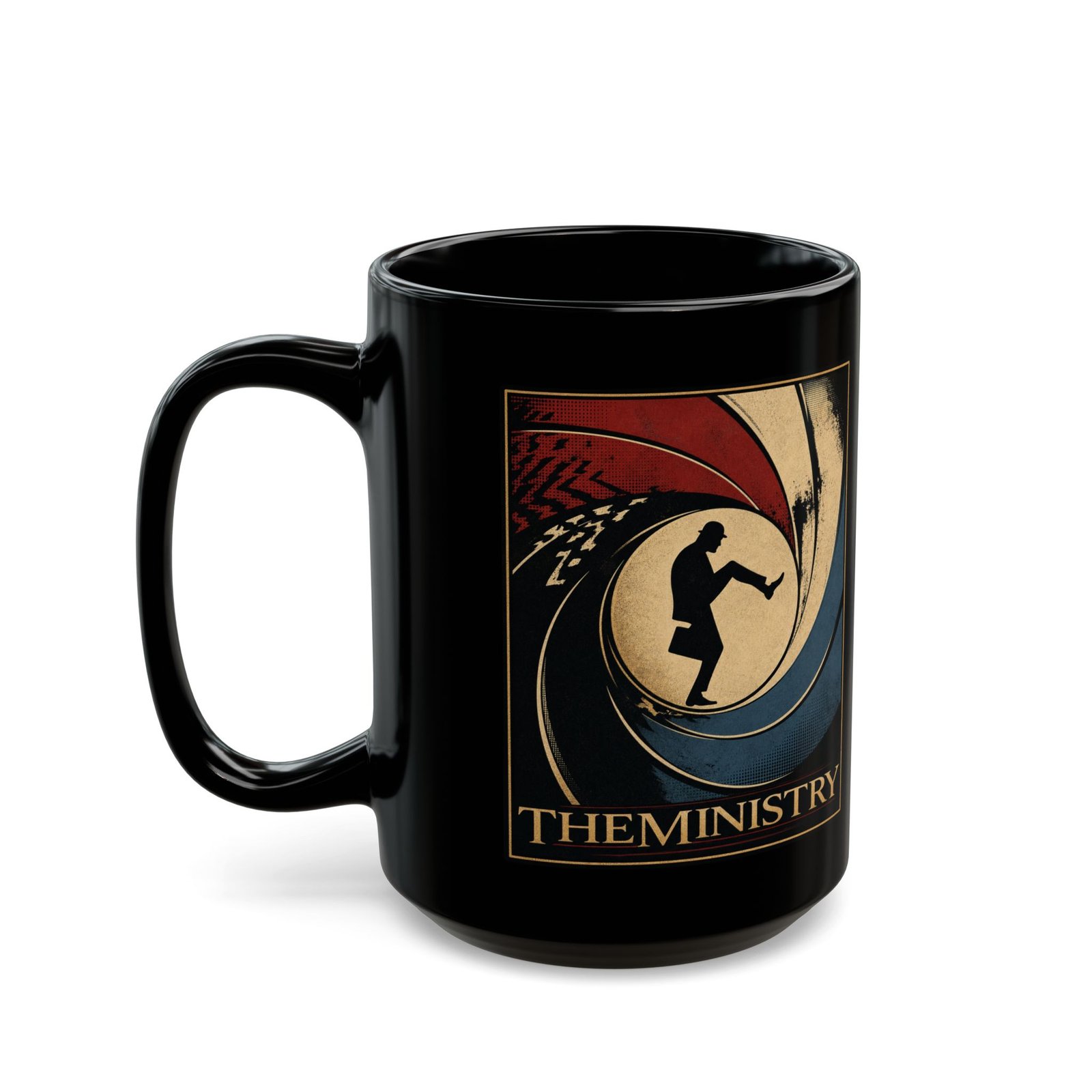 The Ministry of Silly Walks – Black Mug – Monty Python Comedy Meets James Bond - Image 5