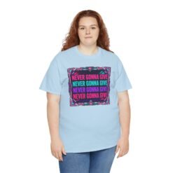 Never Gonna Give Loop - Unisex T-Shirt – Funny Rickroll - Internet Meme - Image 5
