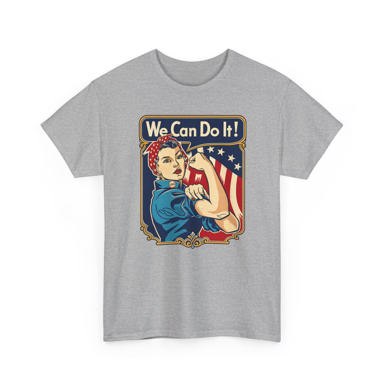 We Can Do It! - Unisex T-Shirt – Classic Strength, Timeless Style - Image 18
