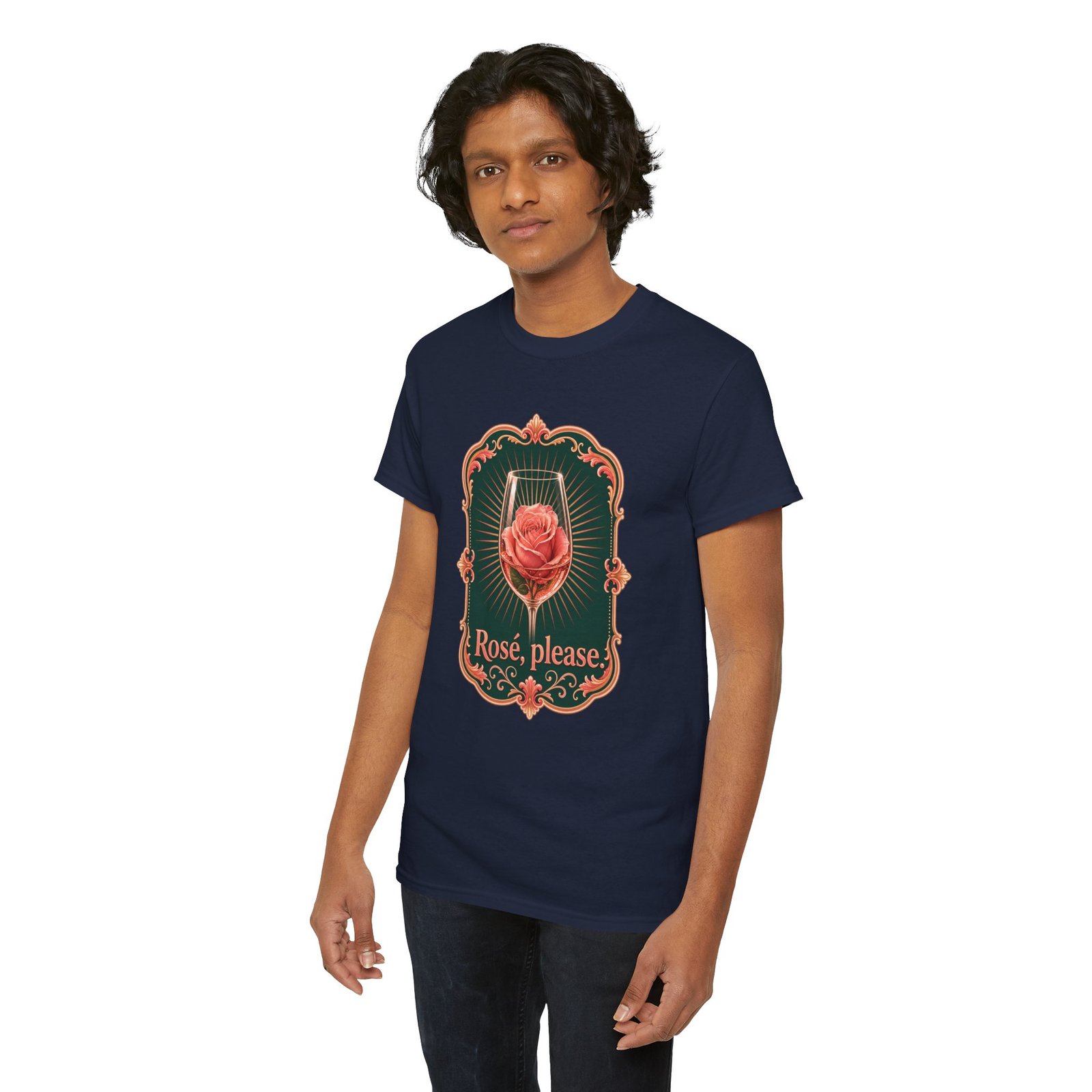 Rosé, Please - Unisex T-Shirt – Chic Wine Lover - Image 11