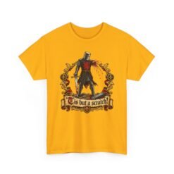 'Tis But A Scratch - Unisex T-Shirt – Funny Monty Python and the Holy Grail - Black Knight - Image 25
