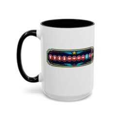 Contra Code - Color Accent Mug – Konami Code - Retro Gaming Coffee Mug - Image 8