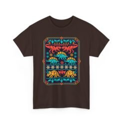 Dino-Mite Christmas - Unisex T-Shirt – Funny Dinosaur - Ugly Christmas Sweater - Image 12