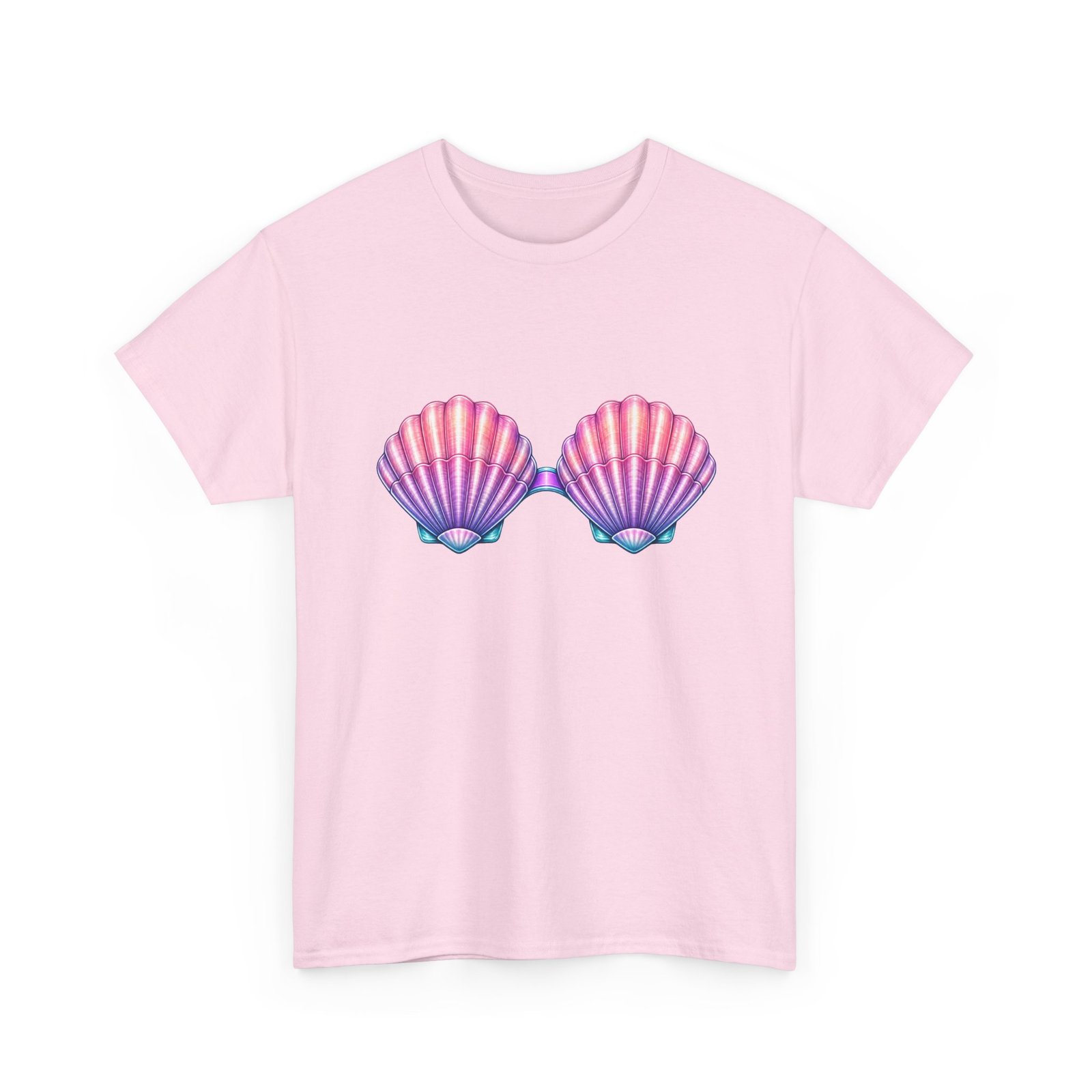 Mermaid Seashell Bra Costume - Unisex T-Shirt – Funny Halloween Costume - Image 17